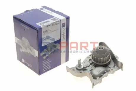 Помпа води Audi A1/Seat Ibiza/Skoda Fabia/Rapid/VW Polo 1.4TDI 14- (без датчика) BUGATTI PA7715 Купити в Україні
