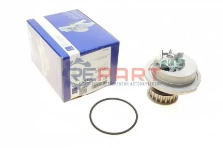 Фото Помпа води Chevrolet Aveo 1.4/1.5 05-/Daewoo Lanos 1.3/1.5 97- (B/B) (7 лоп.) BUGATTI (PA9102) зображення 1