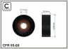 Фото Ролик генератора Fiat Scudo 2.0 16V 00-06 (пластик/гладкий)(65x25,5x17) CAFFARO (05-00) изображение 2
