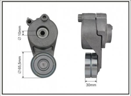 Натяжник пасків приводних OM642 DB Sprinter 3.0 Cdi 06- CAFFARO 130000SP