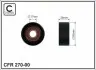 Фото Ролик генератора Citroen Berlingo/Jumpy 1.6HDI 01- (пластик/гладкий)(60x26x17) CAFFARO (270-00) изображение 2