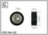 Фото Ролик генератора Fiat Scudo 1.9D (натяжний) (70х27) CAFFARO (354-122) зображення 2