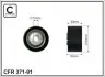 Ролик генератора VW Phaeton 3.2 02- (60x28x10)(пластик/гладкий) CAFFARO (371-91) изображение 2