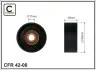 Ролик натяжний, OM904-906 4.3-6.4D (85x30x17) CAFFARO (42-00) зображення 1