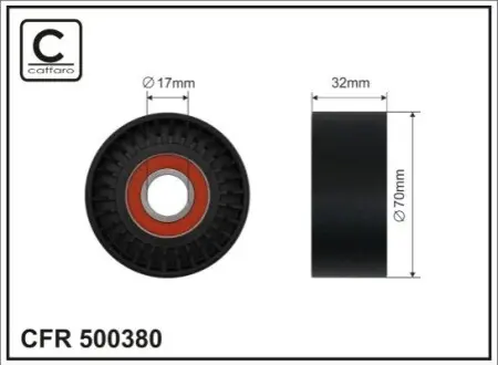 Ролик CAFFARO 500380 Купити в Україні
