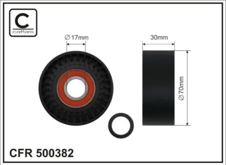 Ролик CAFFARO 500382 Купить в Украине