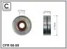 Фото Ролик генератора VW Golf IV 1.9TDI/SDI 97-06 (метал/гладкий)(70x24x17) CAFFARO (66-98) изображение 2