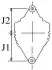 Фото Генератор Toyota Land Cruiser 90/Prado 3.0 D-4D 00-10 (12V/80A) CARGO (114024) зображення 4