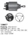 Втягивающее реле стартера Ford C-Max 1.6 07-/Fiesta 1.4/1.6 03-/Focus 1.4/1.6 CARGO (138877) изображение 1