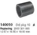 Фото Втулка металева CARGO (B140010) изображение 1