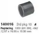 Фото Втулка металева CARGO (B140016) изображение 1