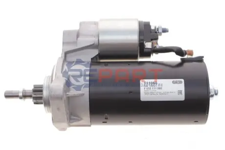 Стартер VW T4 2.4 D/2.5 TDI/2.8 VR6 95-03 (1.7kw) (z=9) = 111060 CARGO F 032 111 060 Купить в Украине