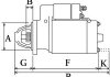 Стартер Mitsubishi Pajero II/L200/Colt 1.8-2.5 D 86-/Hyundai H-1 2.5 TD 00-07 (12V/2.2kw) (z=10) = 111912 CARGO F 032 111 912 (фото 2)