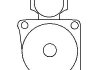 Стартер VW T4 2.4 D 90-98 (12V/2.2kw) (z=10) = 112052 CARGO F 032 112 052 (фото 4)