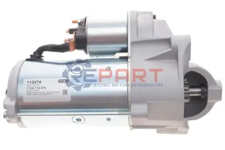 Стартер Renault Trafic/Opel Vivaro 1.9dCi 01- (F9Q) = 112474 CARGO F 032 112 474 Купити в Україні