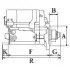Фото Стартер (12В, 2кВт, новий із заставою) HYUNDAI ELANTRA III, GRANDEUR, SANTA FÉ I, SANTA FÉ II, SONATA V, TRAJET, TUCSON KIA CARENS I, CARENS III, CARNIVAL III, CERATO I 2.0-2.9D 04.01-06.15 CARGO (F 032 113 329) зображення 3