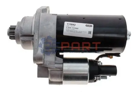 Фото Стартер VW Caddy/T5 1.9TDI 03- (1.7kw) (z=10) = 113842 CARGO (F 032 113 842) изображение 1