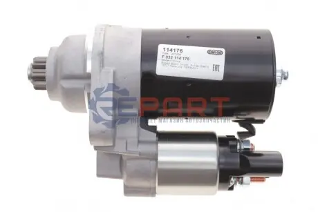 Стартер Audi A3/Skoda Octavia/VW Golf 1.6 03-13 (12V/1kw) (z=10) = 114176 CARGO F 032 114 176 Купити в Україні