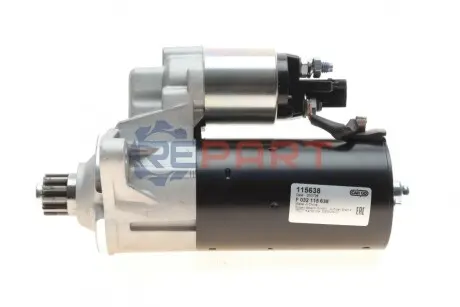 Стартер VW Caddy III/IV 10-/Passat 2.0 TDI 05- (12V/1.7kw) (z=11) = 115638 CARGO F 032 115 638 Купить в Украине
