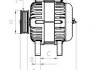 Генератор VW Crafter 2.5 TDI 06-13/Passat 2.0 TDI 05-14 (14V/180A) = 116038 CARGO F 032 116 038 (фото 3)