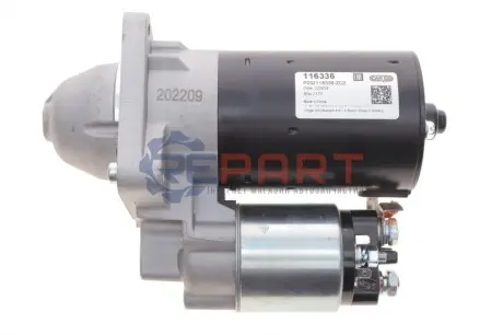 Стартер Fiat Doblo 01-/Stilo 01-08/Lancia Lybra 1.6 99-05 (12V/1.1kw) (z=9) = 116336 CARGO F 032 116 336 Купити в Україні
