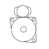 Фото Стартер Mazda 3 13-19/6 12-/CX-5 2.2 D 12- (12V/2.2kw) (z=9) = 116889 CARGO (F 032 116 889) зображення 2