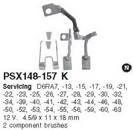 Щітка стартера CARGO PSX148-157K (фото 1)
