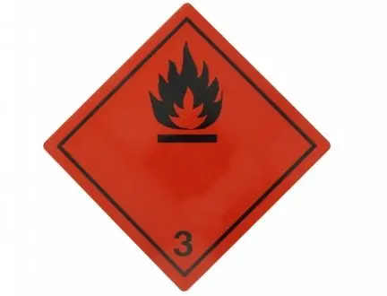 Інформаційна табличка CARGOPARTS CARGOT081T