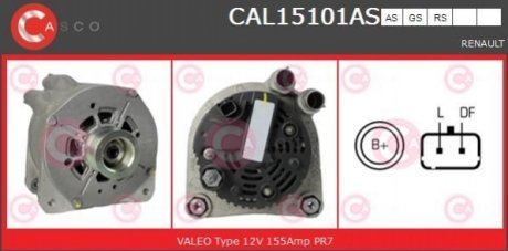 Генератор CASCO CAL15101AS (фото 1)