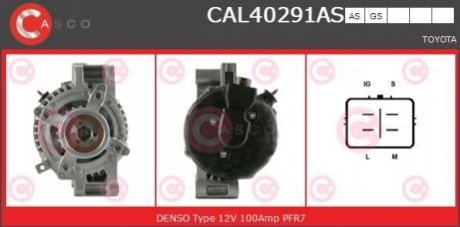 Генератор CASCO CAL40291AS (фото 1)