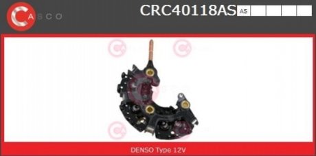 Комплектуючі генератори CASCO CRC40118AS (фото 1)