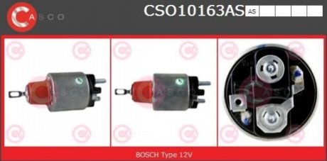 Втягивающее реле стартера CASCO CSO10163AS (фото 1)