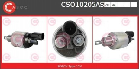 Втягивающее реле стартера CASCO CSO10205AS (фото 1)