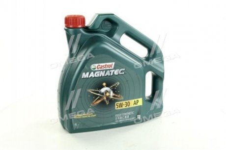 Масло моторное MAGNATEC 5W-30 AP/4л. / - (A5W30LONGLIFE, A0019893701BAA, 5W30LONGLIFE) CASTROL 15C942