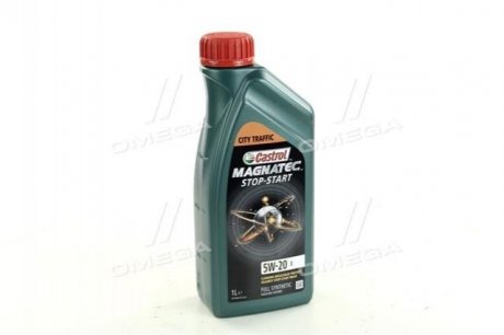 Масло моторное Magnatec STOP-START 5W-20 E (Канистра 1л) CASTROL 15CC52