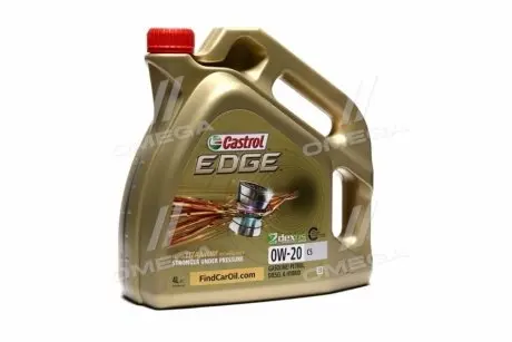 Моторное масло Castrol Egde Supercar A / 0w-20 / 4л. / (ILSAC GL-5, API SN) CASTROL 15CC95 Купити в Україні