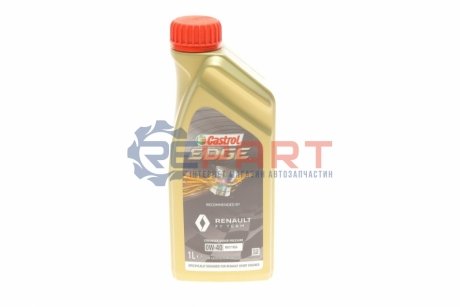 Олива моторна EDGE 0W-40 RN17 RSA (1 Liter) CASTROL 15D1EB (фото 1)