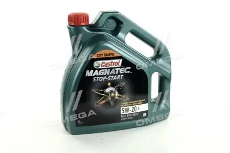Фото Моторное масло MAGNATEC START-STOP E / 5W20 / 4л. /(API SN, ILSAC GF-5, WSS-M2C948-B) CASTROL (15D8EF) зображення 1