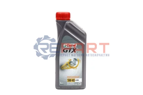 1л GTX A3/B4 5W-40 олива синт. ACEA A3/B3, A3/B4, API SM/CF, BMW Longlife-01, MB 229.3, RN 0700 / RN 0710, VW 502 00 / 505 00 CASTROL 15E62B Купити в Україні