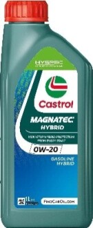 1л MAGNATEC HYBRID 0W-20 Масло синтетическое.. API SP, ILSAC GF-6 CASTROL 15F872