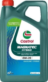 5л MAGNATEC HYBRID 0W-20 Масло синтетическое.. API SP, ILSAC GF-6 CASTROL 15F873