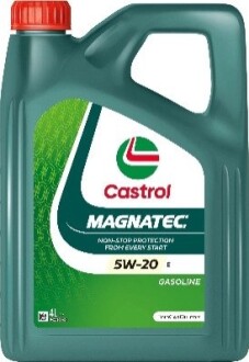 4л MAGNATEC 5W-20 E Масло синтовое. FORD WSS-M2C 948-B CASTROL 15F9CE