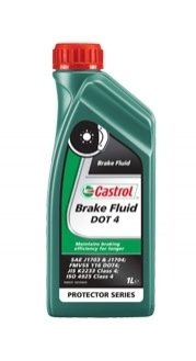 1л Brake Fluid DOT-4 тормозная жидкость CASTROL EB-CBFDT4-12X1L (фото 1)