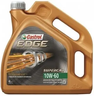 4л EDGE SUPERCAR 10W-60 Масло синтовое. ACEA A3, B3, B4. API SN/CF, BMW M-Models, VW 501.01, 505.00 CASTROL EDGE106-4X4S Купить в Украине
