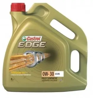 4л EDGE Titanium 0W-30 A5/B5 олива синтетична CASTROL EDGEA5-4X4