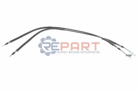 Трос ручника Opel Combo 01- (барабанные тормоза) (1235/1235mm) (к-кт) Cavo 5902607 Купити в Україні