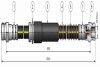 Шланг гальмівний пердній C900 617A