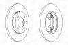Фото Диск гальмівний (передній) VW Caddy 82-92/Golf 74-99/Passat 73-88/Polo 95-02 (239x12)(з покр)(повний) CHAMPION (561141CH) зображення 1
