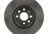 Тормозной диск передний OPEL ASTRA, COMBO, MERIVA CHAMPION 562278CH (фото 2)