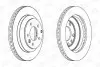 Фото Диск гальмівний (задній) Porsche Cayenne/VW Touareg 3.0-4.2 TDI 02- (329.7x28) CHAMPION (562393CH) зображення 2
